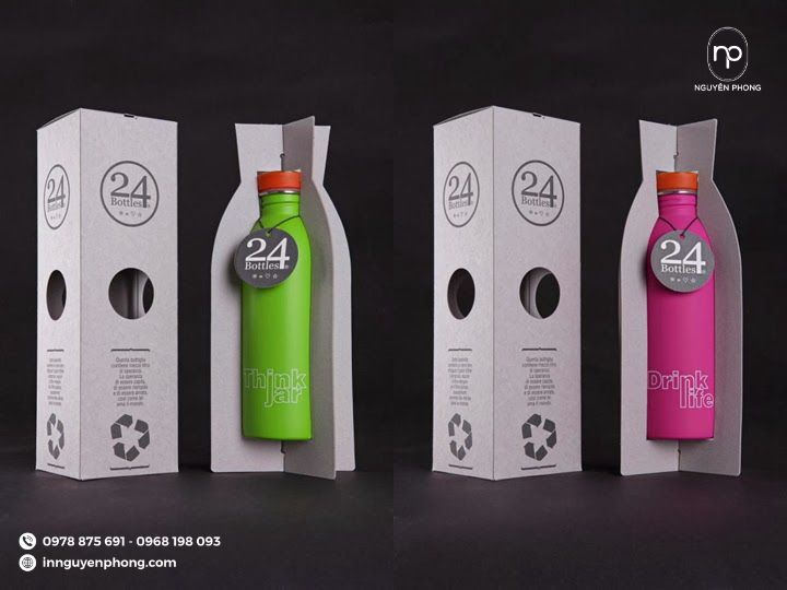 hộp giấy giúp bảo vệ bình giữ nhiệt